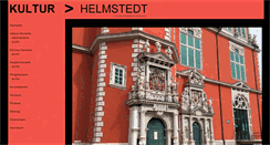 Desktop Screenshot of helmstedter-kultur.de